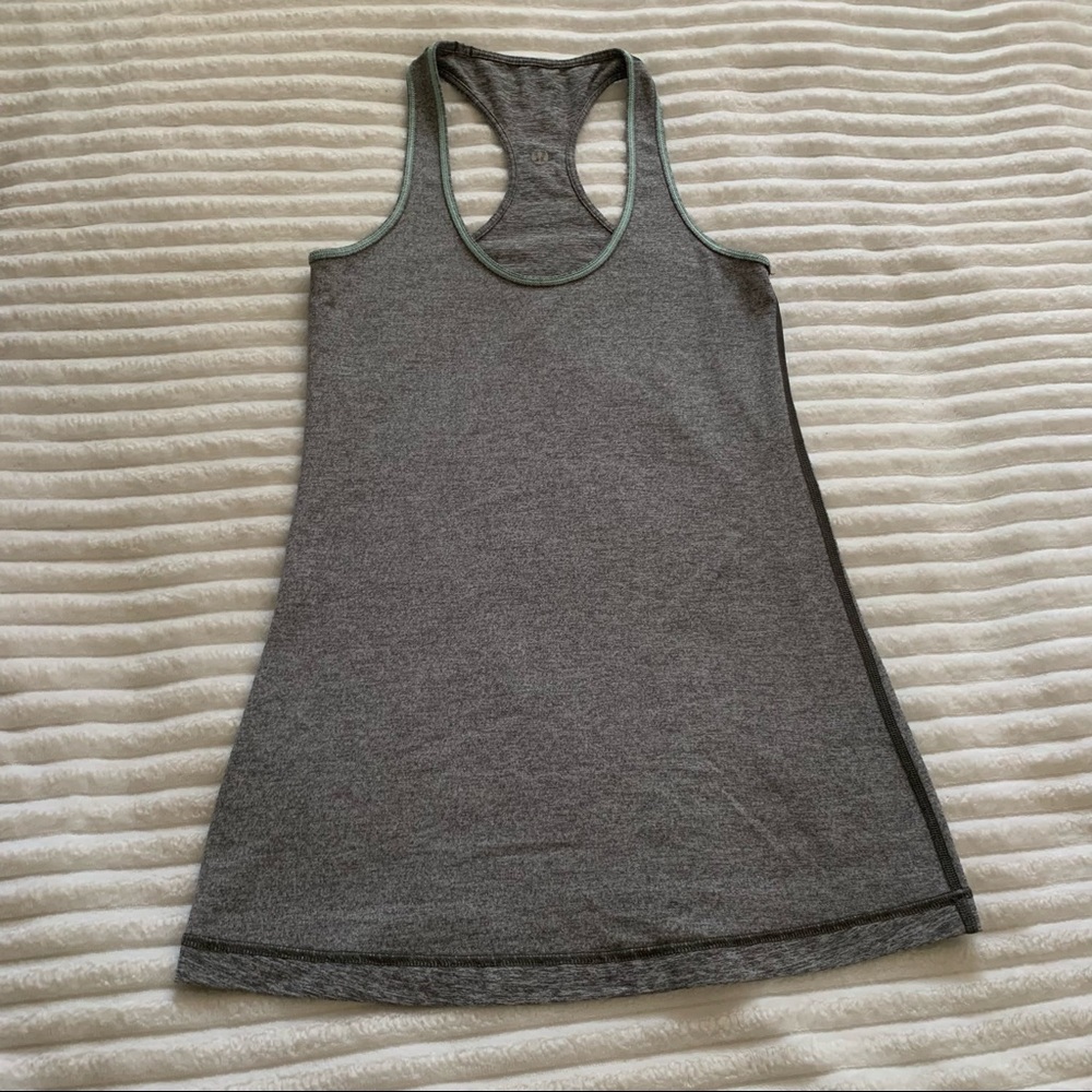 lululemon athletica Gray Tank Top